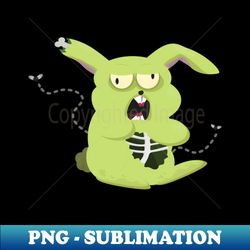 Zombunny - PNG Transparent Digital Download File for Sublimation - Instantly Transform Your Sublimation Projects