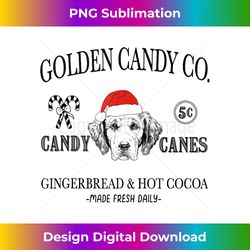 Funny Santa Golden Retriever Mom Christmas Vintage Holiday Tank To - Sleek Sublimation PNG Download - Customize with Flair