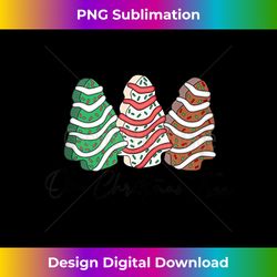 Groovy Oh Christmas Tree Cakes Debbie Becky Jen Cake Lovers Tank Top - Sublimation-Optimized PNG File - Challenge Creative Boundaries