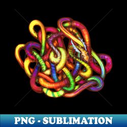 Endless Snake - Decorative Sublimation PNG File - Unleash Your Creativity