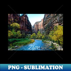 Zion National Park - Trendy Sublimation Digital Download - Stunning Sublimation Graphics