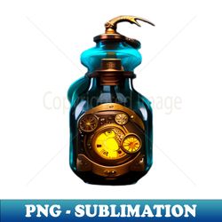 decorative bottle - sublimation-ready png file - fashionable and fearless