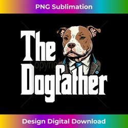 Mens Dogfather  Dog Puppy Owner  Dogs Pets Lover - Urban Sublimation PNG Design - Chic, Bold, and Uncompromising