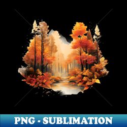 autumn forest - Stylish Sublimation Digital Download - Perfect for Personalization