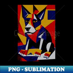 Abstract dog - Sublimation-Ready PNG File - Unleash Your Inner Rebellion