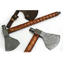 Stylish Damascus axe with Sharp Edge Blade