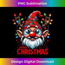Matching Family Christmas 2023 Funny Gnome Sunglasses Boys Tank To - Artisanal Sublimation PNG File - Craft with Boldness and Assurance