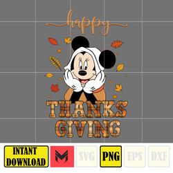 Thanksgiving Png, Pumpkin Season, Fall Vibes, Mouse And Friend Thanksgiving, Autumn Png, Thanksgiving Turkey (21)