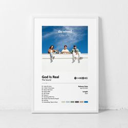God Is Real The Sound Music Poster, Pictures on Wall Art for Bedroom Kitchen Home Decoration Decor Canvas Poster