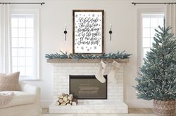 Oh Holy Night Christmas Sign, Farmhouse Christmas, Christian Christmas Sign, Christmas Wall Art-2.jpg