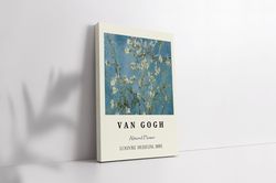 Van Gogh Almond Flower, Van Gogh Poster Canvas, Museum Exhibition Poster, Van Gogh Paintings, Museum Canvas Art.jpg