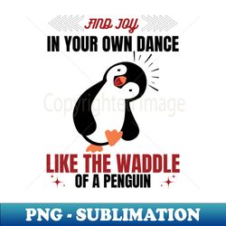 Penguin - Special Edition Sublimation PNG File - Bring Your Designs to Life