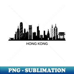 Hong Kong Skyline - Stylish Sublimation Digital Download - Perfect for Sublimation Mastery