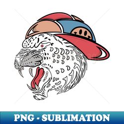 Hip hop tiger - Decorative Sublimation PNG File - Unleash Your Creativity