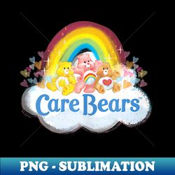 care bears vintage rainbow cheer bear sweet group logo - stylish sublimation digital download - unleash your inner rebellion