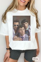 Jonas Brothers Concert Comfort Colors T-Shirt, Vintage Jonas Brothers Tour Shirt, The Tour Merch, Kevin Nick and Joe Jon