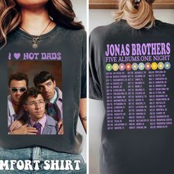 Jonas Brothers Double Sided T shirt, Jonas Brothers Tour Shirt, Concert 2023 shirt ,  Jonas Retro 90's Sweater, Jonas Br