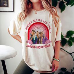Sweet Mama It'S The Jonas Brothers Shirt  Mom Academy Shirt  Jonas Brothers Tour Shirt  Jonas 90'S Concert 2023 Retro Gi