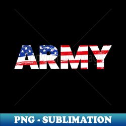 Army US Flag retro style - Stylish Sublimation Digital Download - Enhance Your Apparel with Stunning Detail
