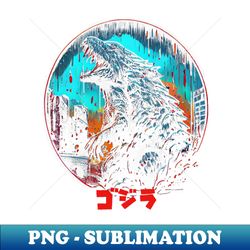 Godzilla On City - Trendy Sublimation Digital Download - Stunning Sublimation Graphics