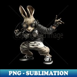 hip hop Easter easter bunny - PNG Transparent Digital Download File for Sublimation - Defying the Norms