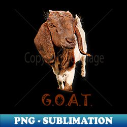 GOAT - Unique Sublimation PNG Download - Perfect for Sublimation Art