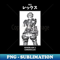 rex xenoblade chronicles 2 - instant sublimation digital download - fashionable and fearless