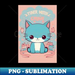 Cute cats - Vintage Sublimation PNG Download - Defying the Norms