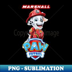 Marshall from paw patrol - Exclusive Sublimation Digital File - Perfect for Personalization