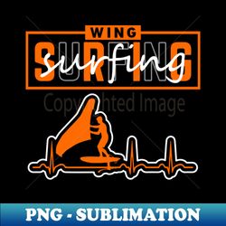 Wing surfing - Artistic Sublimation Digital File - Capture Imagination with Every Detail