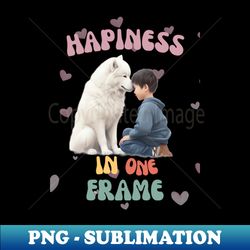 Samoyed Friendship The Most Adorable Best Friend Gift To A Samoyed Lover - Vintage Sublimation Png Download - Defying The Norms