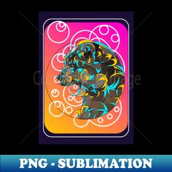 abstract bear illustrations - instant sublimation digital download - perfect for sublimation art
