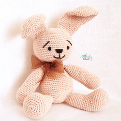 amigurumi bunny crochet pattern, digital file pdf, digital pattern pdf, crochet pattern