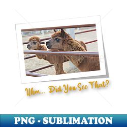 Uhm Did You See That - High-Resolution PNG Sublimation File - Revolutionize Your Designs