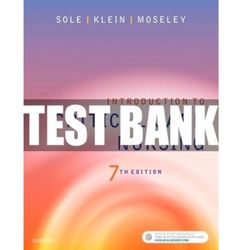 Test Bank Introduction to Critical Care Nursing 7th Edition by Sole