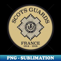 Scots Guards - PNG Transparent Sublimation File - Stunning Sublimation Graphics