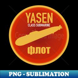 Yasen-class Submarine - Instant Sublimation Digital Download - Enhance Your Apparel with Stunning Detail