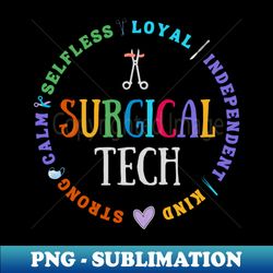 Surgical Technologist Surgical Tech Gifts For Women and Men - Signature Sublimation PNG File - Spice Up Your Sublimation Projects