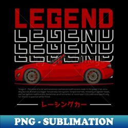 Tuner Red NC Miata Roadster JDM - Trendy Sublimation Digital Download - Boost Your Success with this Inspirational PNG Download