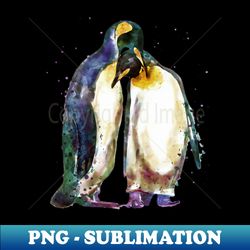 Penguin couple - Trendy Sublimation Digital Download - Capture Imagination with Every Detail
