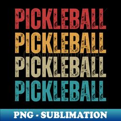 vintage retro pickleball funny - elegant sublimation png download - defying the norms