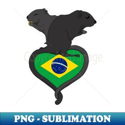 Gerbil Brazil dark - Special Edition Sublimation PNG File - Perfect for Personalization