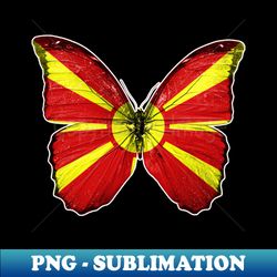 Macedonia - Retro PNG Sublimation Digital Download - Bold & Eye-catching