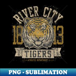tigers - Retro PNG Sublimation Digital Download - Unleash Your Creativity