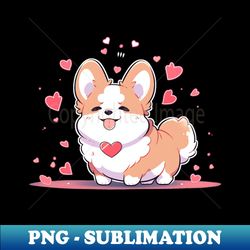 corgi - Instant PNG Sublimation Download - Perfect for Creative Projects