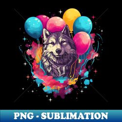 wolf - Trendy Sublimation Digital Download - Spice Up Your Sublimation Projects