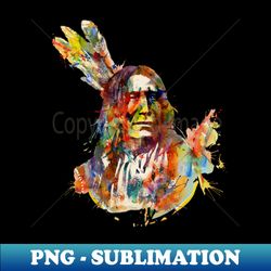 Chief Mojo Watercolor - Sublimation-Ready PNG File - Unlock Vibrant Sublimation Designs