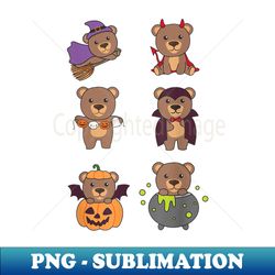Bear Halloween Costume Bear Halloween - Signature Sublimation PNG File - Unleash Your Inner Rebellion