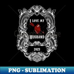i love my husband - vintage sublimation png download - instantly transform your sublimation projects