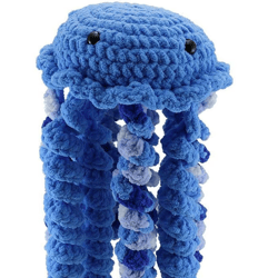 jellyfish crochet pattern, digital file pdf, digital pattern pdf, crochet pattern